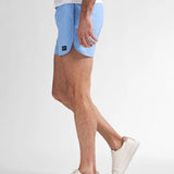 Short de bain uni Pebbleway - Cool Blue - PETROL INDUSTRIES HOMME