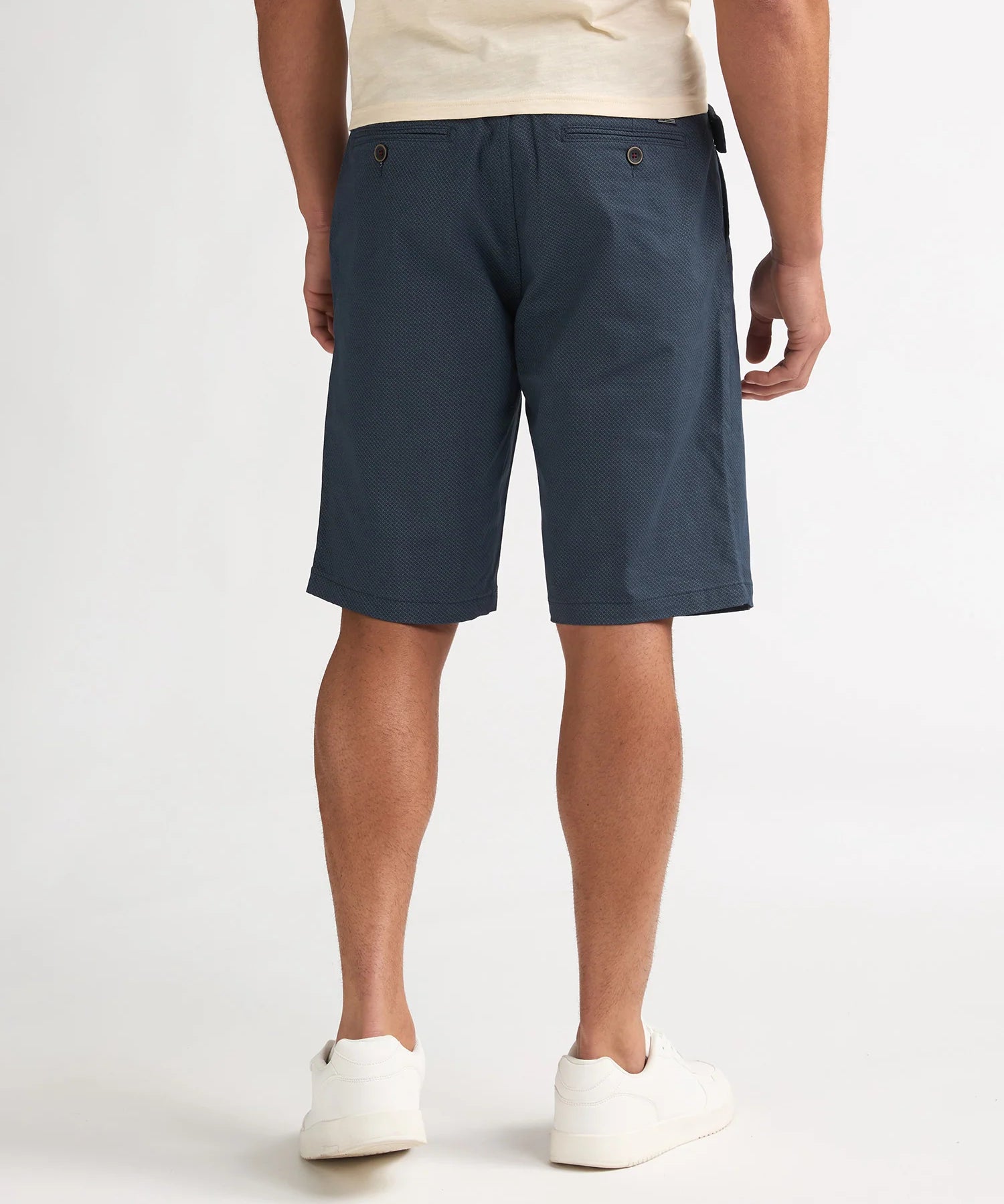 short chino en twill avec ceinture BajaBug - Marine - PETROL INDUSTRIES HOMME