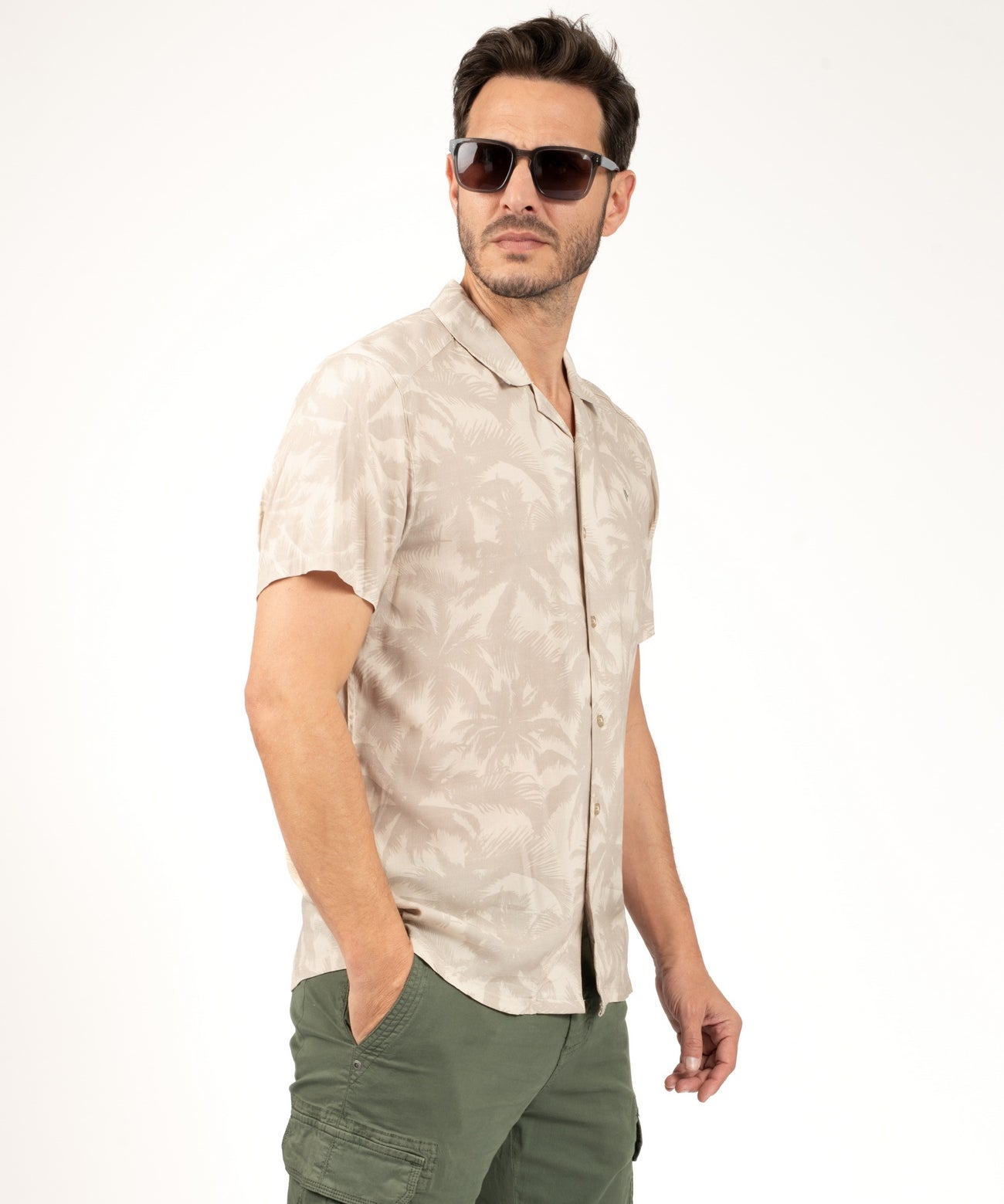 Chemise Shukin - Beige - Sun Valley homme
