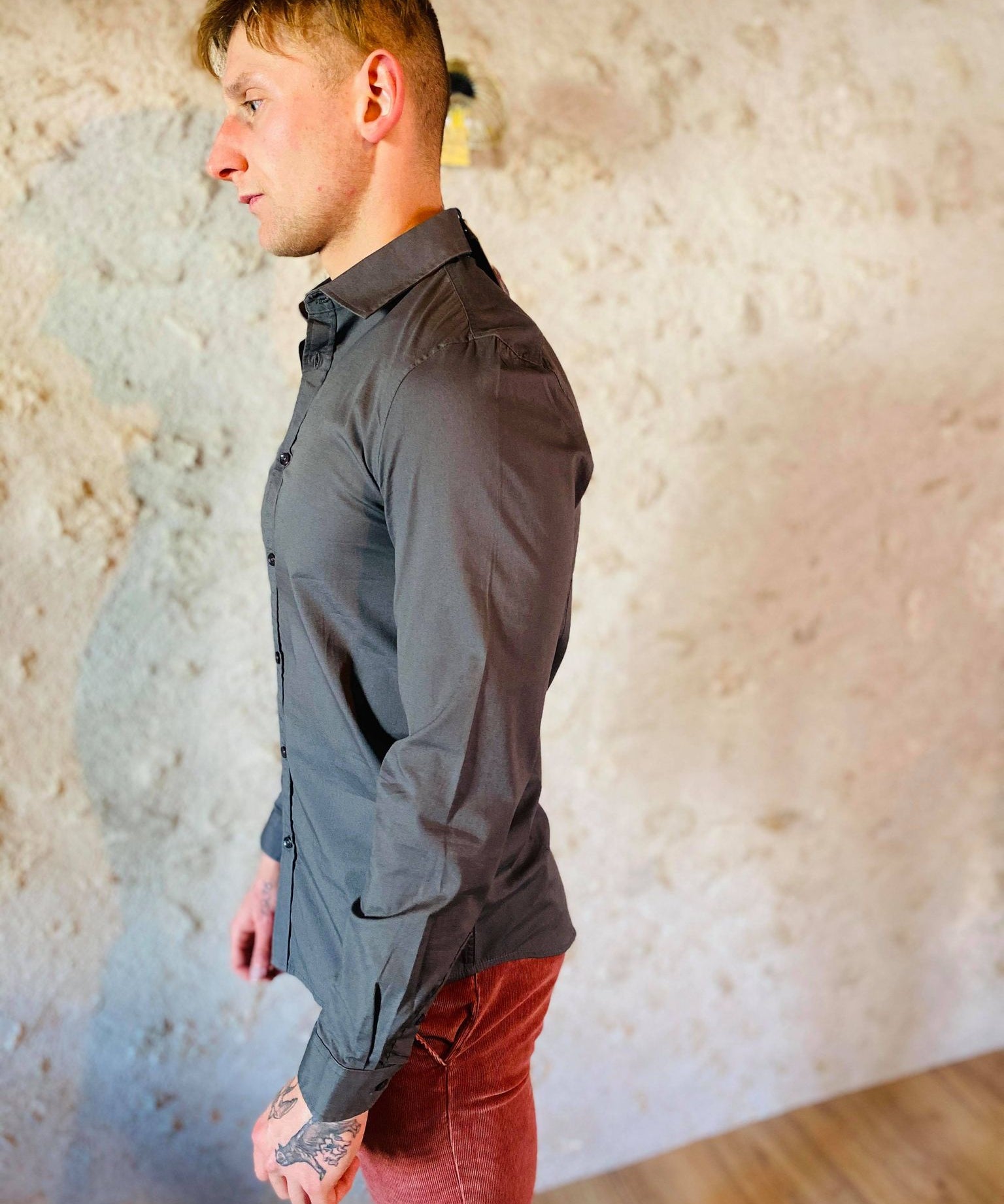 Chemise - grise - PETROL INDUSTRIES