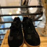 Sneakers effet daim rétro Sheffield - Noire - SCHMOOVE WOMEN