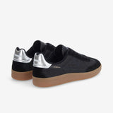 Sneakers effet daim rétro Sheffield - Noire - SCHMOOVE WOMEN