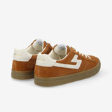 Sneakers Spark Signature M - Marron/Blanc - SCHMOOVE MEN