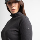 Sous-pull Delima col roulé - Gris Foncé chiné - Sun Valley femme