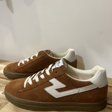 Sneakers Spark Signature M - Marron/Blanc - SCHMOOVE MEN
