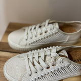 Baskets en toile natté Stomp - Beige - ARMISTICE