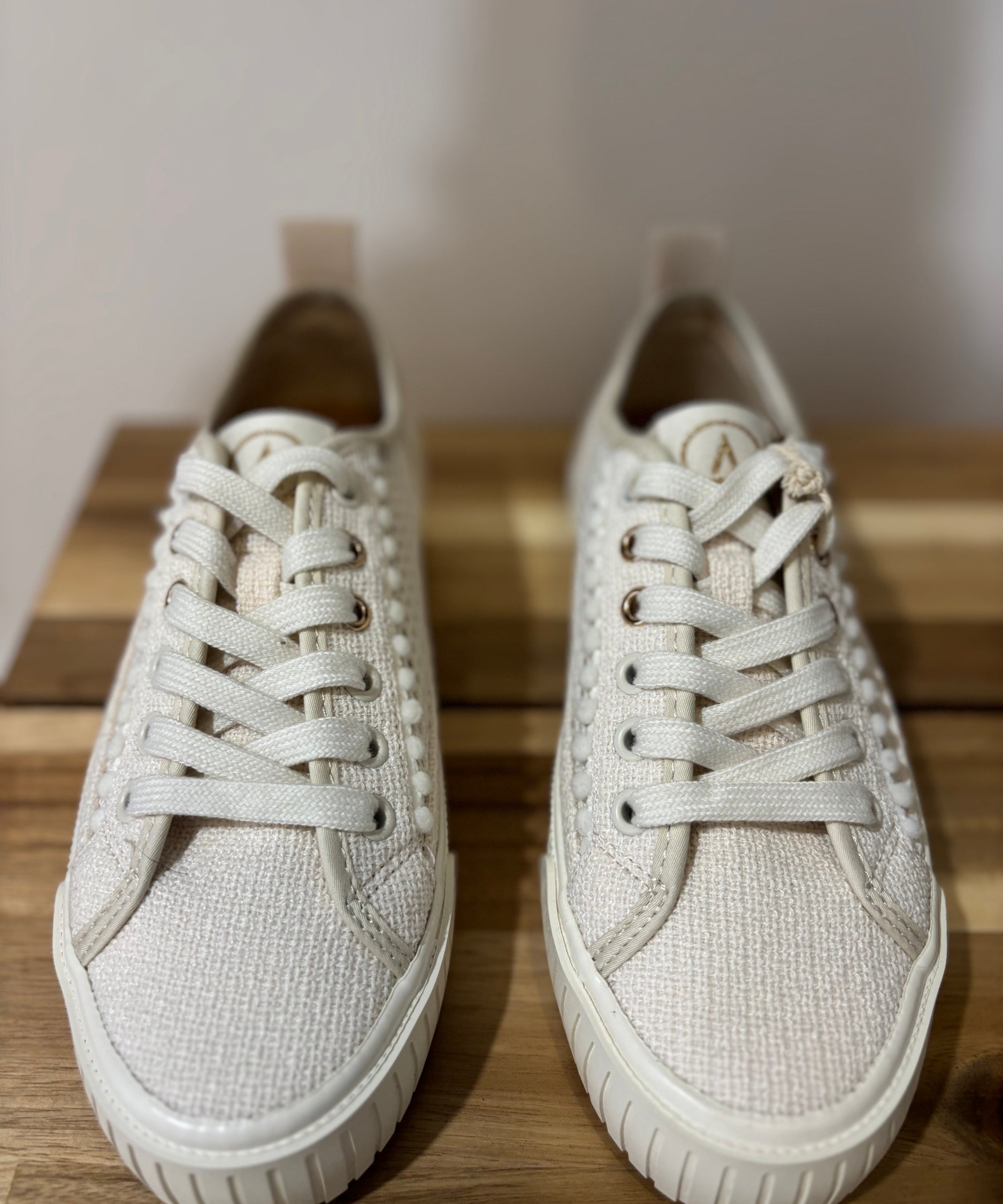 Baskets en toile natté Stomp - Beige - ARMISTICE