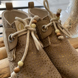 Desert boots Stone mid cut pailletés - Taupe - ARMISTICE