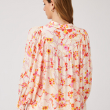 Blouse imprimé fleuri Lisette - Blush - Suncoo