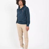 Sweat à capuche likva - Marine foncé - SUN VALLEY HOMME
