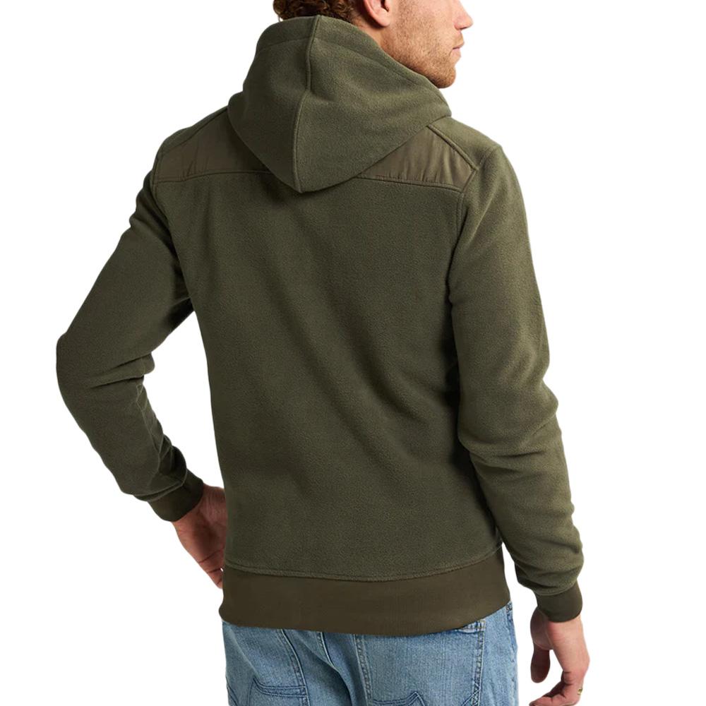Sweat à capuche zippé homme - Kaki - PETROL INDUSTRIES HOMME