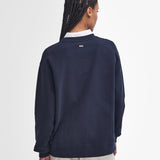 Sweat-shirt à logo Northumberland - Marine - BARBOUR FEMME