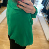 Sweat shirt Jona col camionneur - Kale - DES PETITS HAUTS