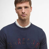 Sweat shirt Wynter avec logo - Marine winterberry - BARBOUR HOMME