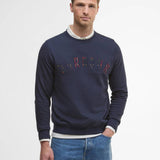 Sweat shirt Wynter avec logo - Marine winterberry - BARBOUR HOMME