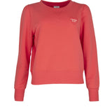 Sweat uni Fiona - Rouge - C'EST BEAU LA VIE
