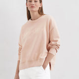 Sweatshirt épaules recoupés - Chalky peach - MARC'O POLO FEMME