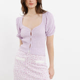 Blouse - Violet - SWEEWE