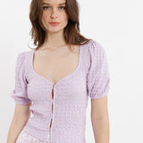 Blouse - Violet - SWEEWE