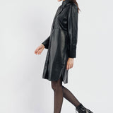 Robe simili - noir - sweewe