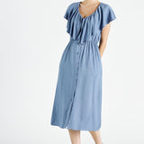 Robe N°57032 - bleu -  sweewe