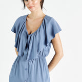 Robe N°57032 - bleu -  sweewe
