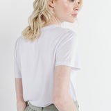 T-SHIRTS Fashion addict blanc