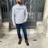 Tee- shirt manches longues - Gris - US POLO