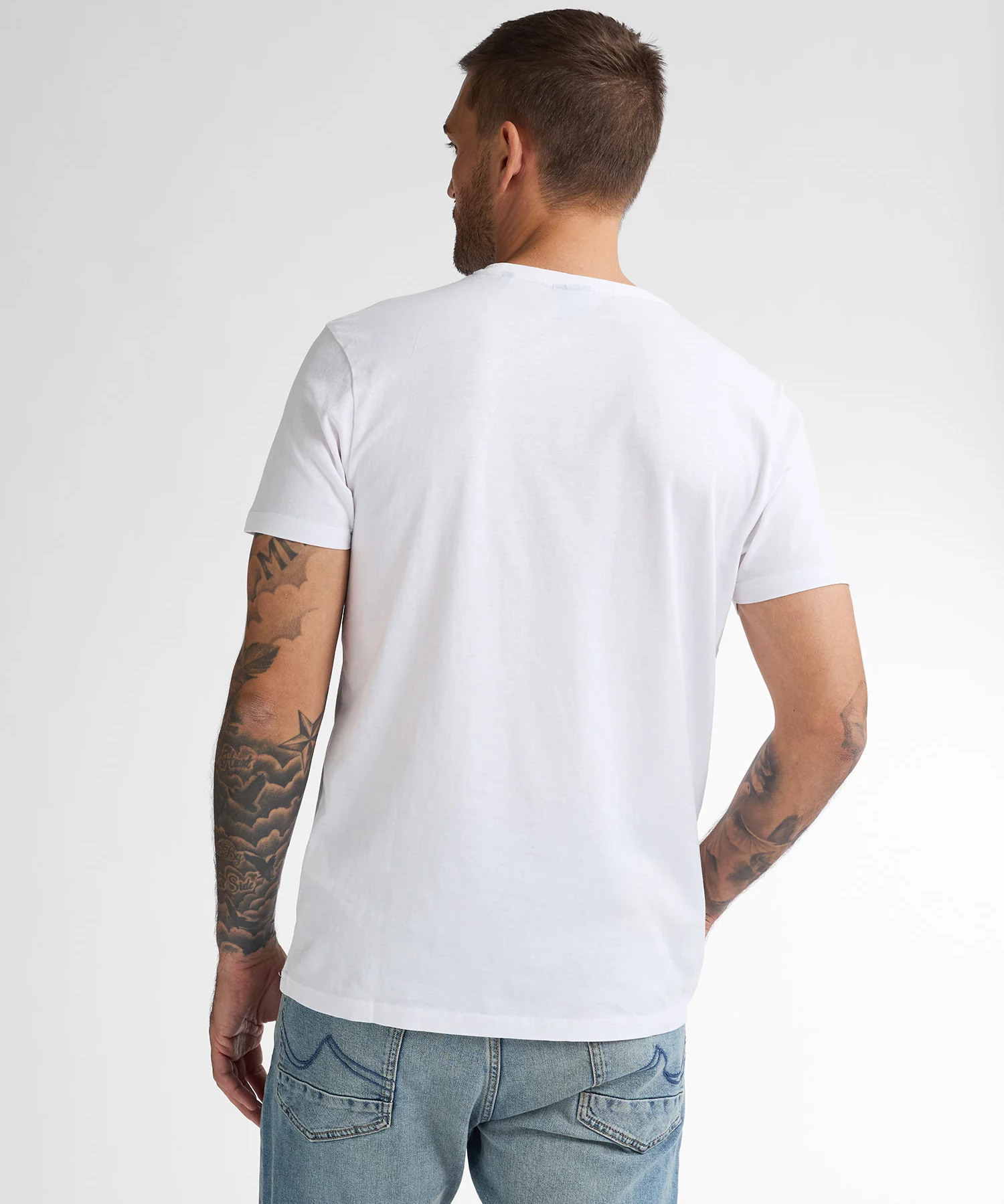 T-shirt basique Windward - Blanc - PETROL INDUSTRIES HOMME