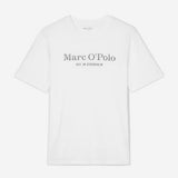 T-shirt classique en coton - Blanc - MARC'O POLO HOMME