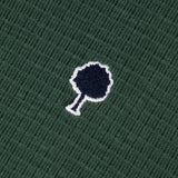 T-shirt col tunisien à manches longues Faroz - Vert foncé - FAGUO HOMME