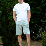 T-shirt d'art Paradis - Blanc brillant - PETROL INDUSTRIES HOMME
