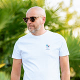 T-shirt d'art Paradis - Blanc brillant - PETROL INDUSTRIES HOMME