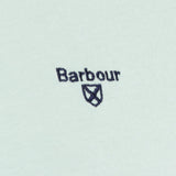 T-shirt droit col rond en coton - Dusty Mint - BARBOUR HOMME