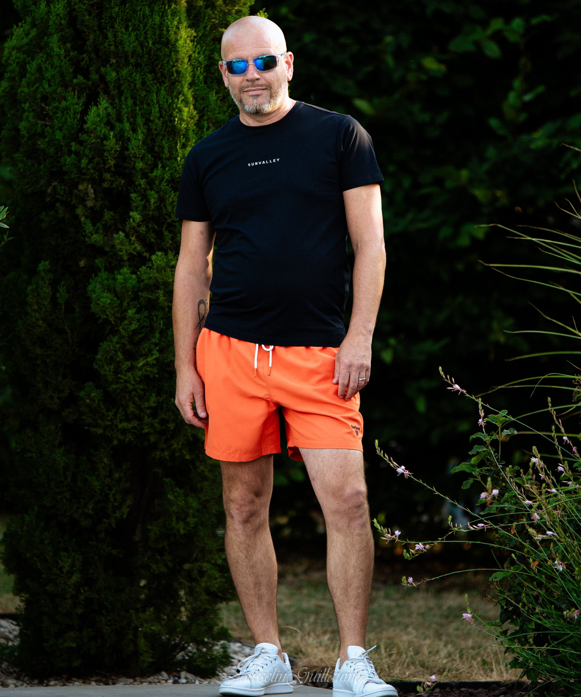 T-shirt homme uni Cumum - Marine foncé - Sun Valley homme