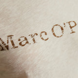 T-shirt logo en coton jersey - Gris pierre - MARC'O POLO FEMME