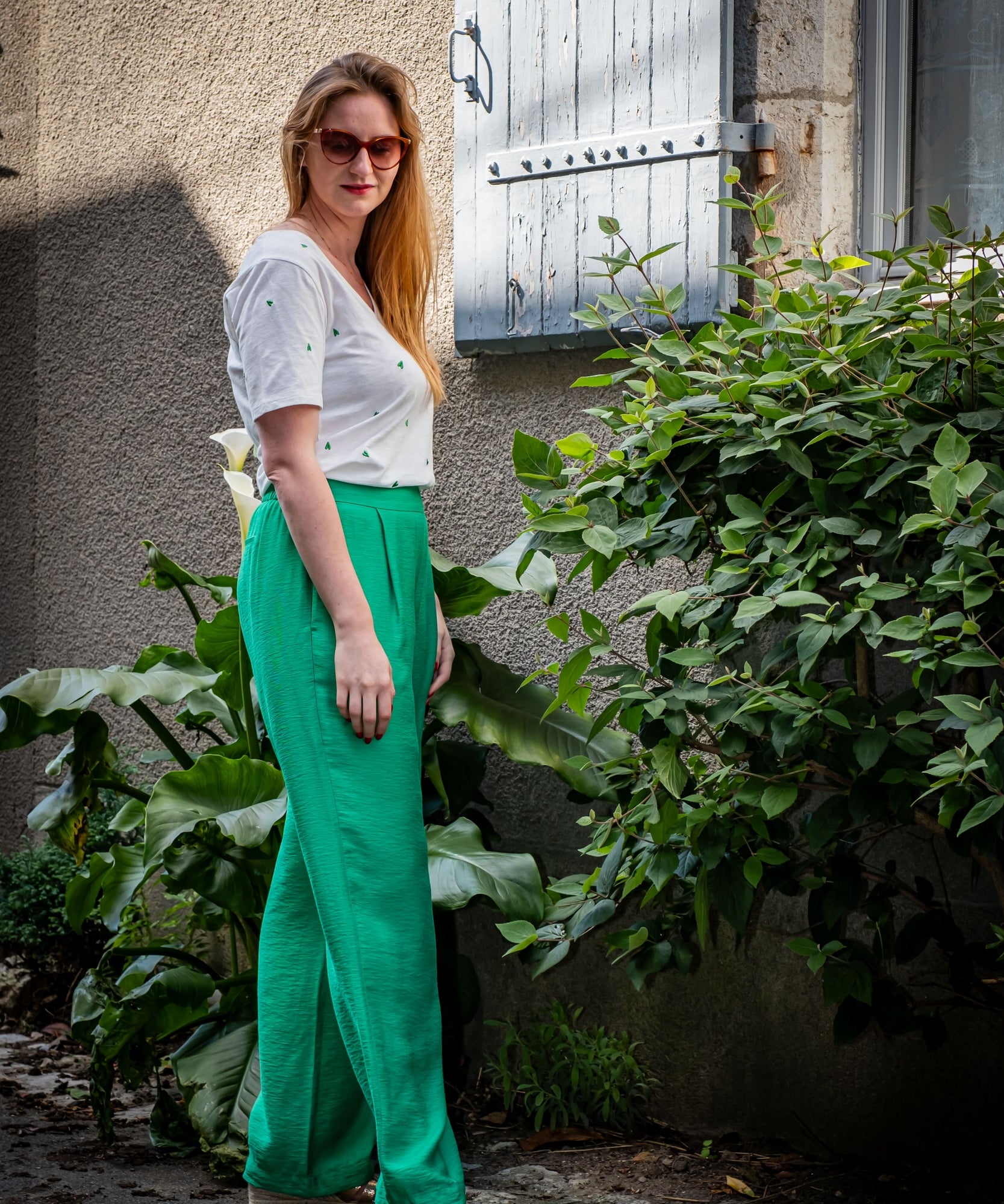 Pantalon Neale - Vert - FABIENNE CHAPOT