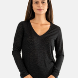 Tee-shirt à manches longues Pracer - Noir - SUN VALLEY FEMME