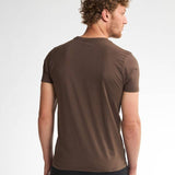 Tee-shirt classique uni - Boue - PETROL INDUSTRIES HOMME