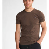 Tee-shirt classique uni - Boue - PETROL INDUSTRIES HOMME