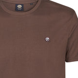 Tee-shirt classique uni - Boue - PETROL INDUSTRIES HOMME