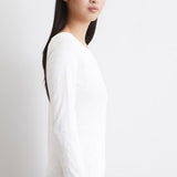 Tee-shirt long - Blanc - MARC O'POLO FEMME