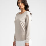 Tee-shirt Polesk - Sable - Sun Valley Femme