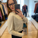 Tee-shirt Polesk - Sable - Sun Valley Femme
