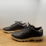 Tennis Femme Confort Cuir Marron Jazzrun - Camo choco + bronze - TBS femme