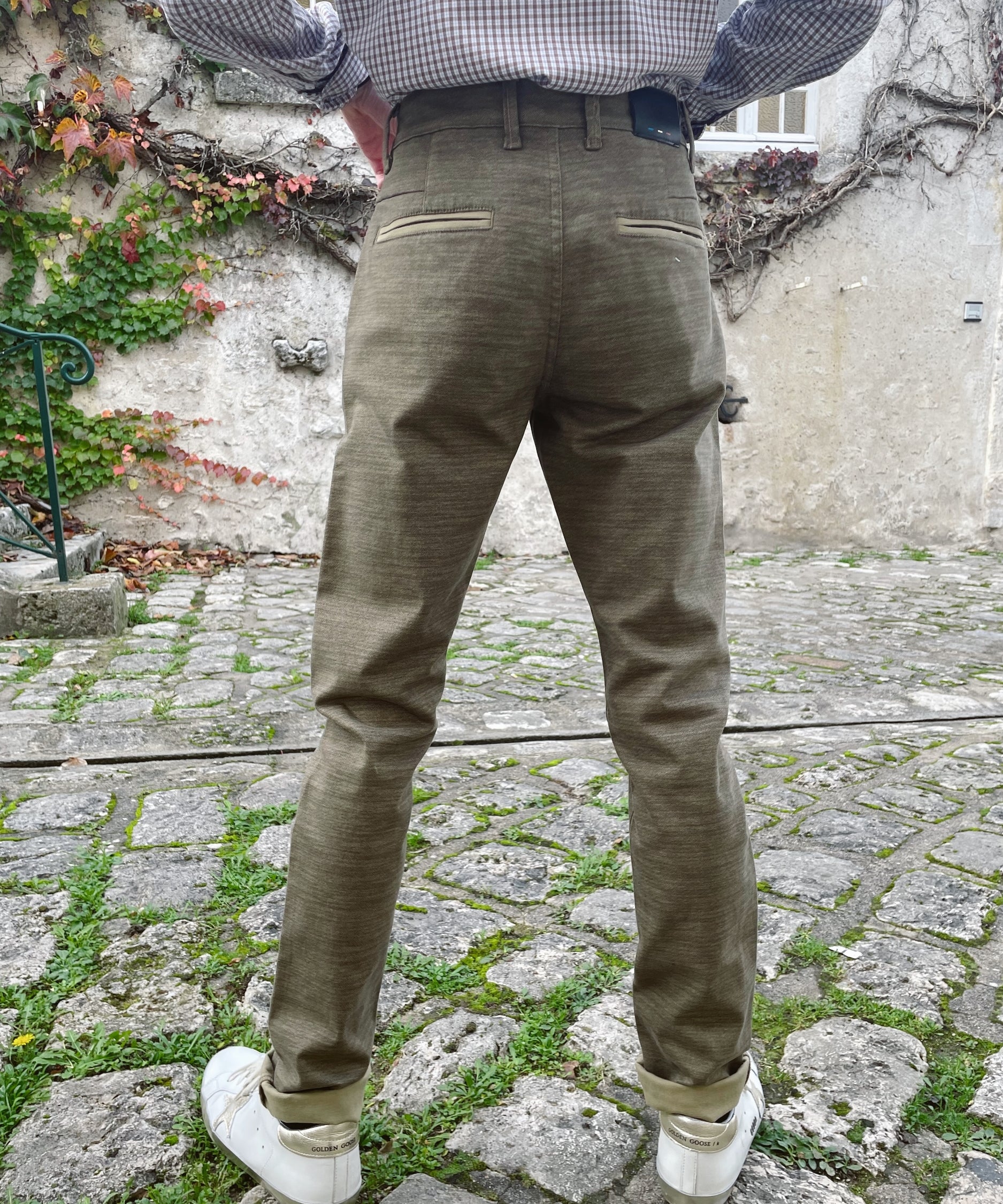 Chino - beige chiné - Virtue