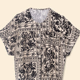 Top ample bandana - Ecru - I.CODE