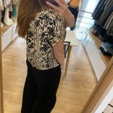 Top ample bandana - Ecru - I.CODE