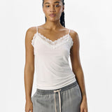 Top dentelle Leena - Blanc - OBJECT