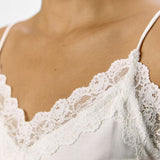 Top dentelle Leena - Blanc - OBJECT